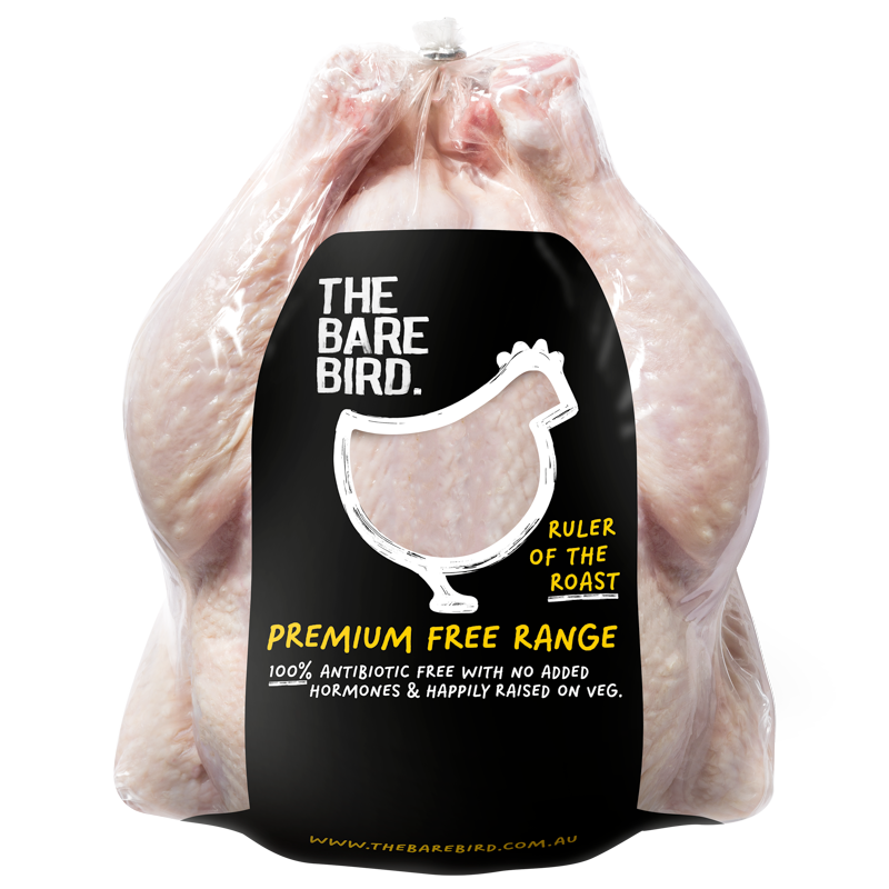The Bare Bird Whole Chicken Front